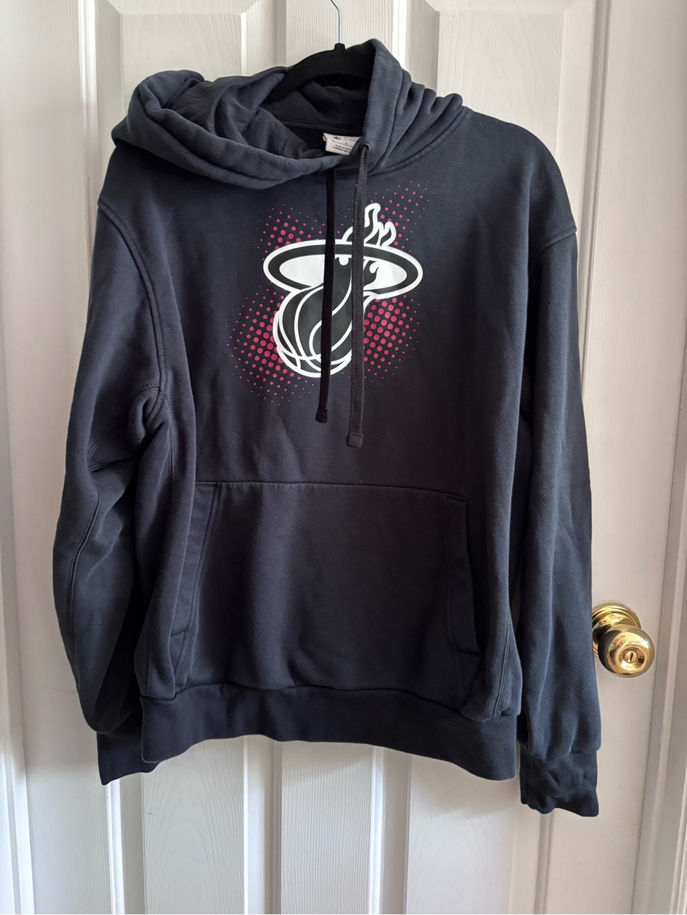 Nike NBA Miami Heat Black Pullover Hoodie Men’s Medium